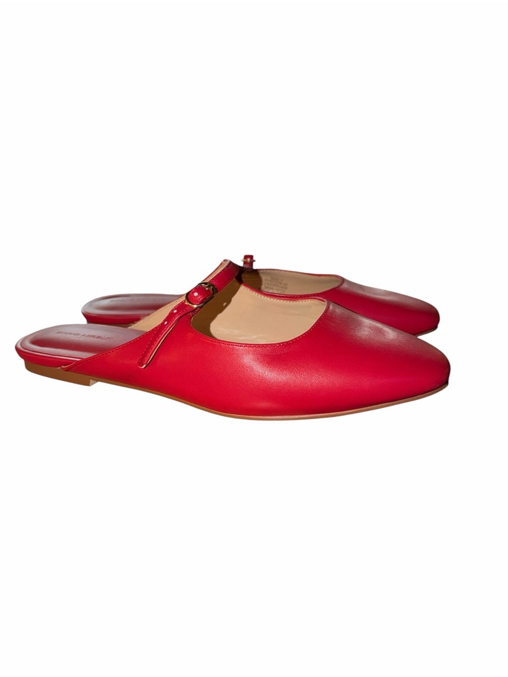 Banana Republic Red Slip On Mule in Red Chakra Sz 9